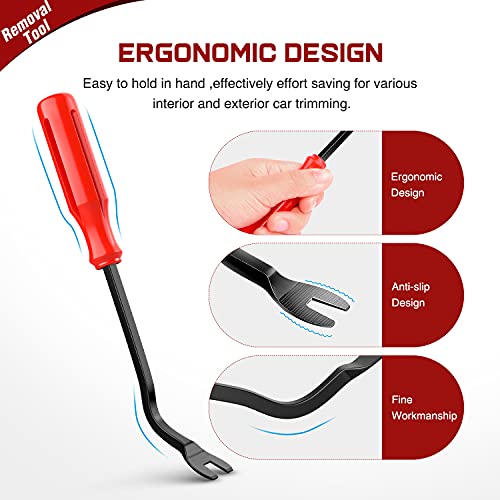 Nilight 146PCS Automotive Christmas Tree Clips Assortment -6 Most Common Sizes Universal Auto Body Shield Retainer Fastener Clip with Fasteners Remover, Replacement for GM Ford Honda Chrysler - Image 5