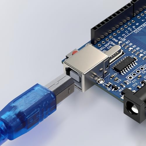 Hczykya UNO R3 Board ATmega328P with USB Cable(Arduino-Compatible) for Arduino, Input Voltage 7-12V, 16MHZ,14 Digital 1/0 pins Support PWM, SRAW 2KB, Compatible with RPi 4B/3B+/3B/2B/B+/Zero/Zero W - Image 3