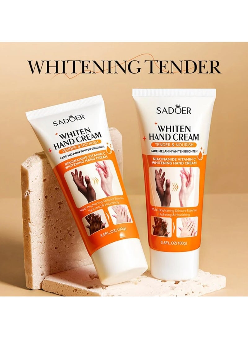 SADOER Dark Knuckles Fast Brightening Hand Serum Anti-Cracking Cream Fingers Brightening Moisturizing Products to Remove Dark Skin Spots - Image 4