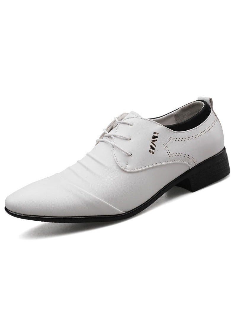 Shougu New Men's Business Leather Shoes  - Image 1