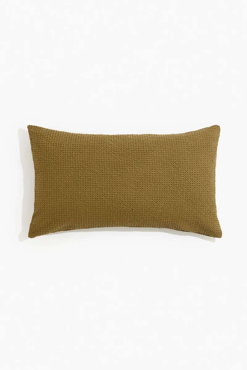 H&M Waffled cotton cushion cover