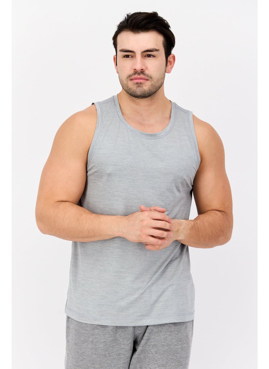 Men Sportswear Sleeveless Training Tank Top, Light Grey - pzsku/Z319C878DB9C2999323B6Z/45/_/1737641976/04d60d04-81f5-4fd3-b6a2-1d4dfefb63f4