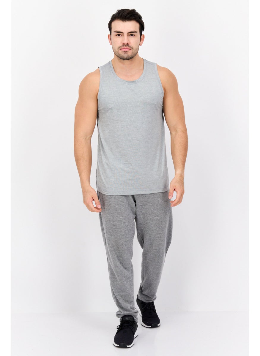 Men Sportswear Sleeveless Training Tank Top, Light Grey - pzsku/Z319C878DB9C2999323B6Z/45/_/1737641990/4e39888c-ab4d-4ee7-8fc1-64d477d93fb5