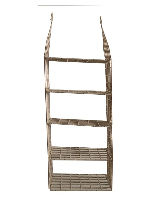 Yameem 5 Layer Foldable Wardrobe Hanging Storage Organizer  - Image 1