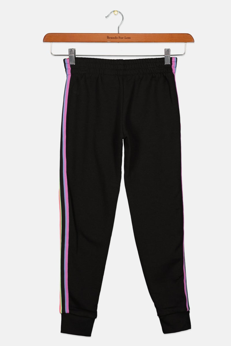 PUMA Kids Girl Sportswear Fit Brand Logo Outdoor Sweatpants, Multicolor - Image 2