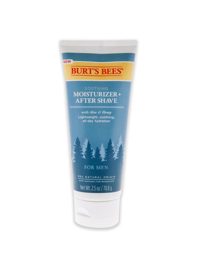 Burt's Bees Burts Bees Soothing Moisturizer Plus After Shave Men 2.5 oz - Image 1
