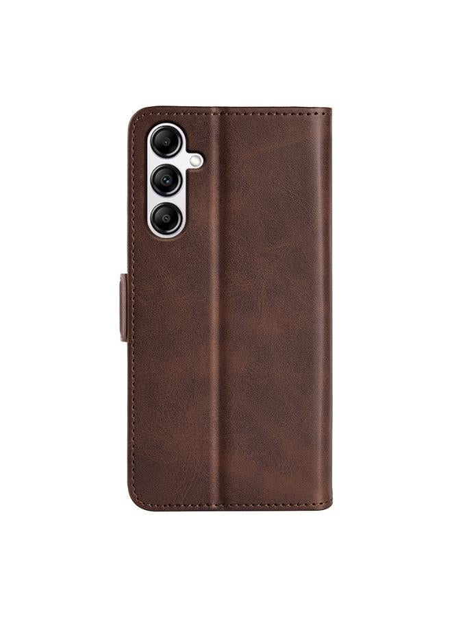 S-TOP Case For Samsung Galaxy A34 Dual-side Magnetic Buckle Horizontal Flip Leather Phone Case - Image 3