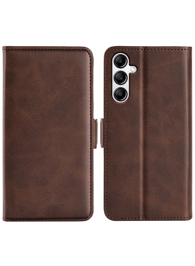S-TOP Case For Samsung Galaxy A34 Dual-side Magnetic Buckle Horizontal Flip Leather Phone Case - Image 1
