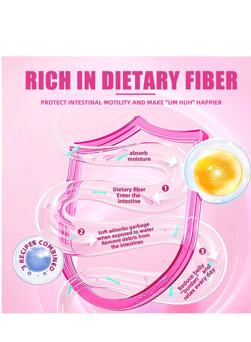 BIYODE Probiotics Slimming Jelly,Diet And Detox For Feminine Health &Digestive Support Dietary Supplement Prune Flavor 10 Sticks  - Image 3