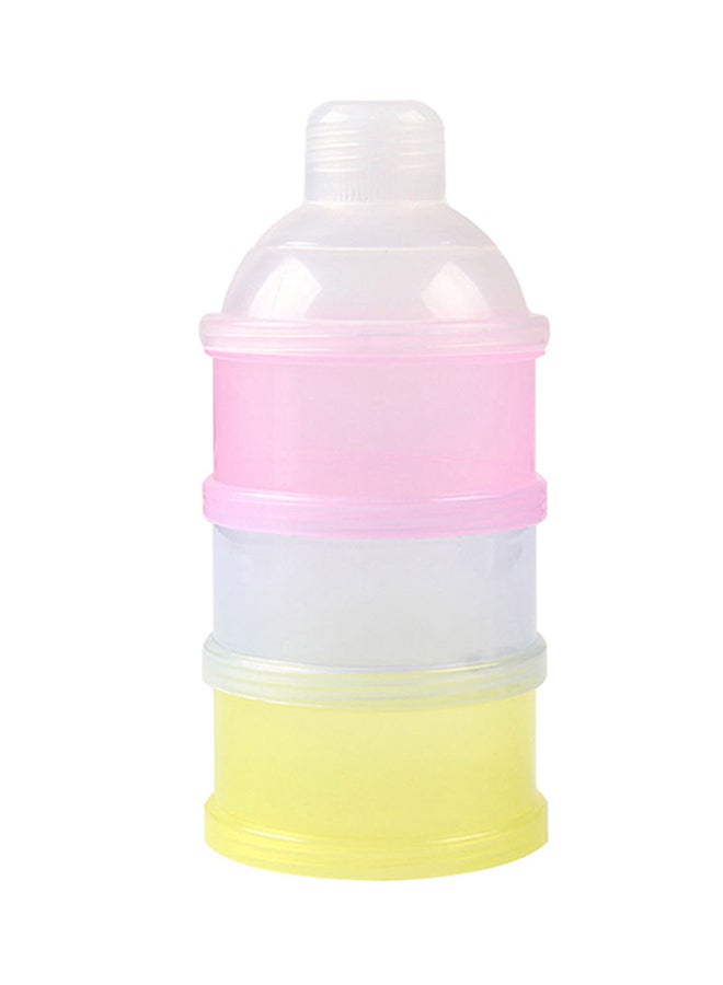 3-Layer Portable Leak Proof Baby Milk Powder Container With Bottle Neck Design - Image 1
