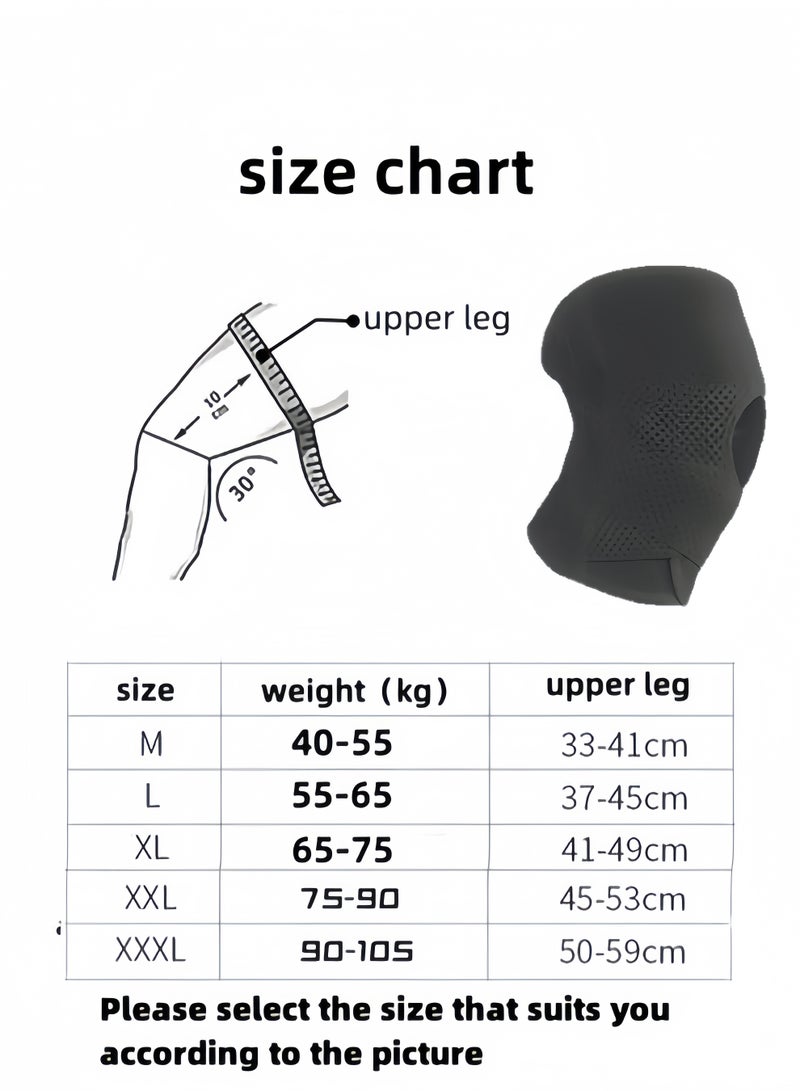 دعامة الركبة مع مثبت جانبي، واقي الركبة لآلام الركبة الممزقة في الغضروف المفصلي ACL MCL، التعافي من إصابات التهاب المفاصل، معدات الحماية الرياضية - Image 2