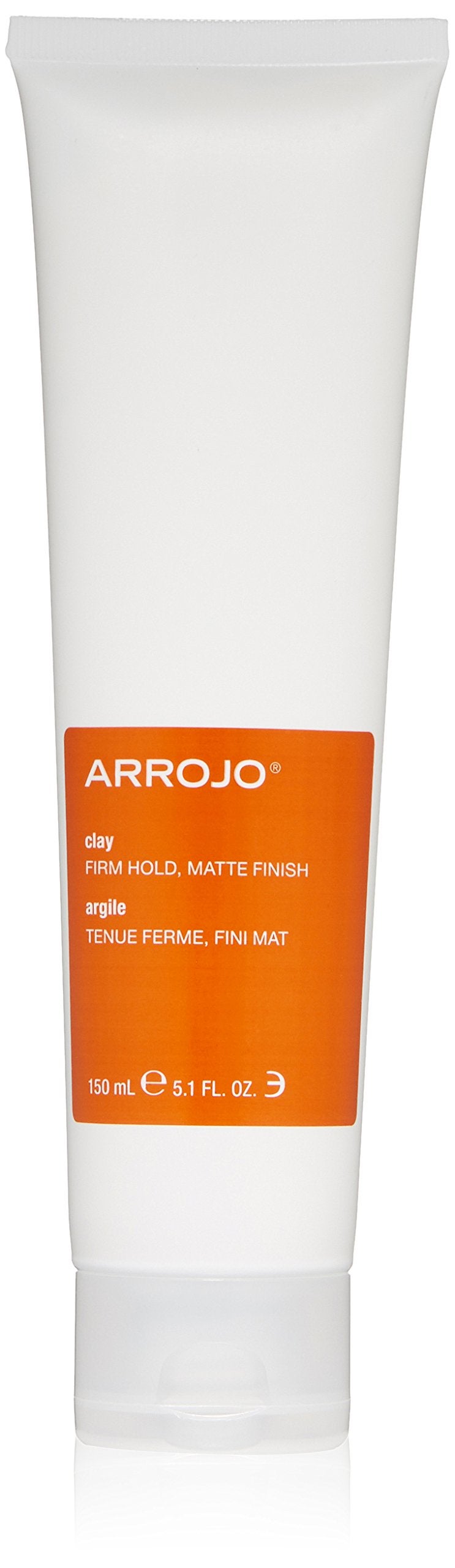 Arrojo Texture Clay 51oz  Sulfate  Paraben Free Matte Hair Clay with Beeswax  Kaolin  Strong Hold Pliable Styling for Men