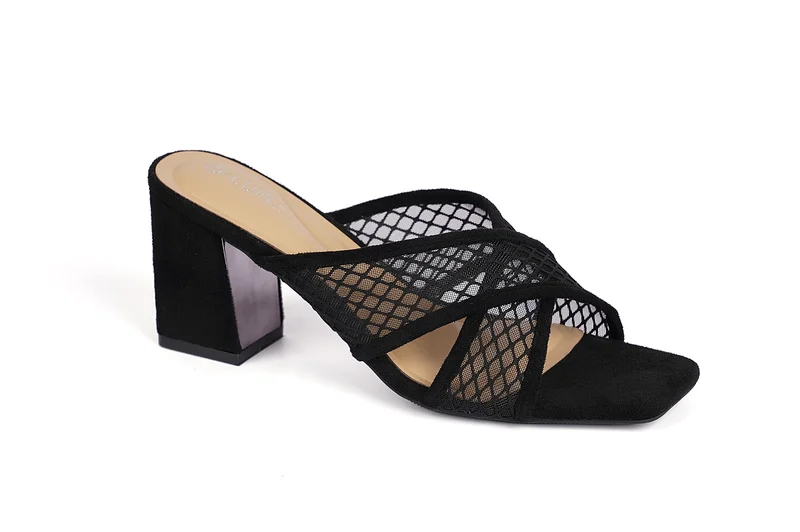 كابلي صندل نسائي سهل الارتداء بتصميم متقاطع