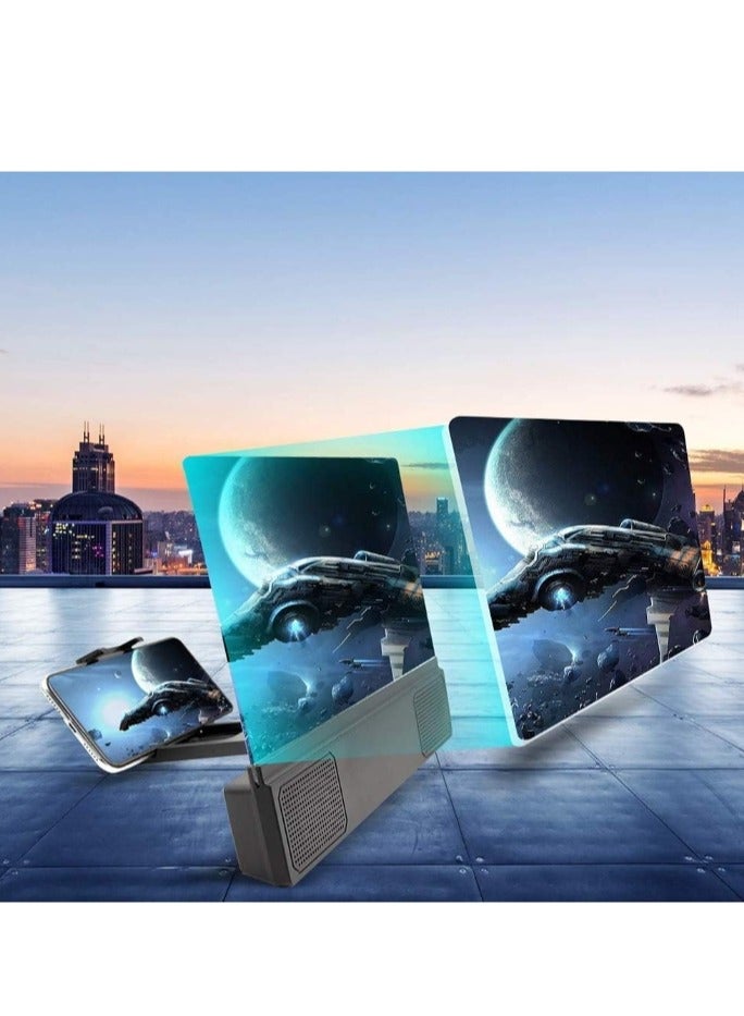 OASIS-TH Mobile Phone Screen Amplifier L5 HD Large Screen Speaker Amplifier Desktop Universal Mount  - Image 4