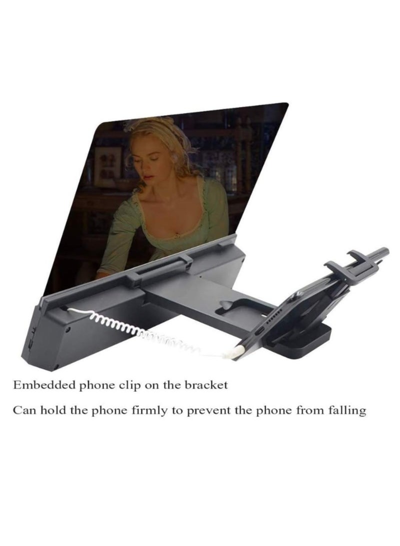 OASIS-TH Mobile Phone Screen Amplifier L5 HD Large Screen Speaker Amplifier Desktop Universal Mount  - Image 3