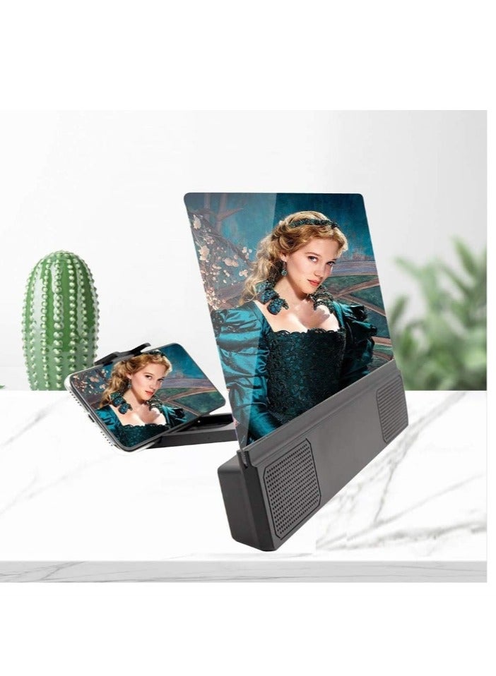 OASIS-TH Mobile Phone Screen Amplifier L5 HD Large Screen Speaker Amplifier Desktop Universal Mount  - Image 5