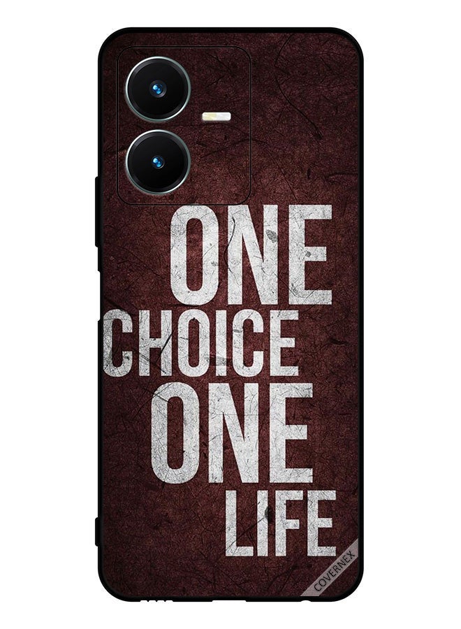 Covernex Protective Case Cover For Vivo Y22s One Choice One Life - Image 1