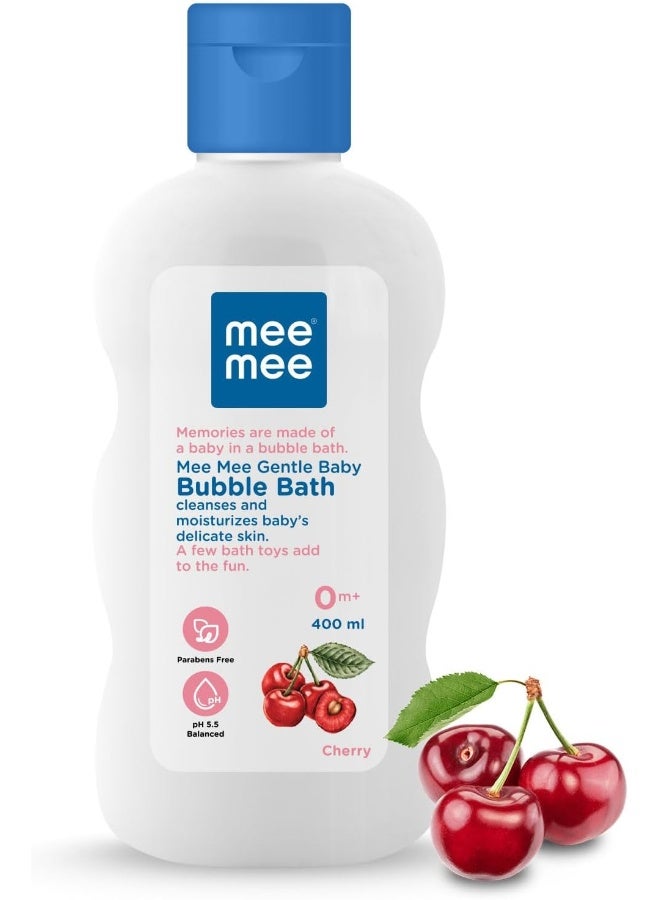 Mee Mee Gentle Baby Bubble Bath, Cherry Extracts, 500 ml - Image 1