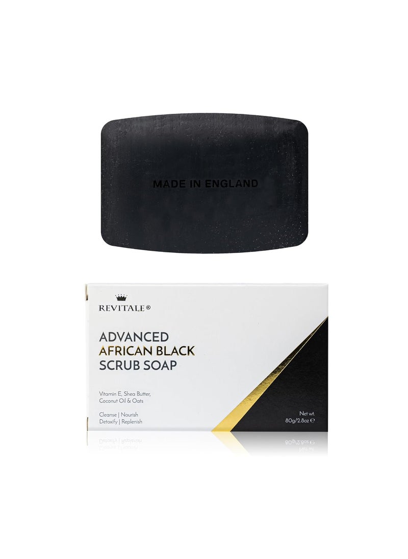 Revitale African Black Scrub Soap 