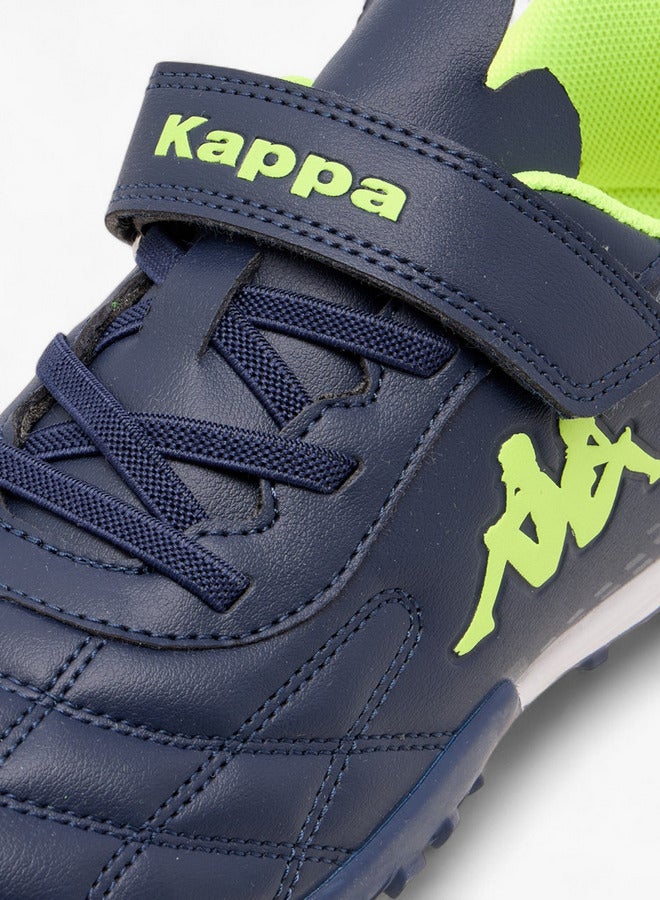 Kappa Boys' Quilted Football Shoes with Hook and Loop Closure  - Image 4