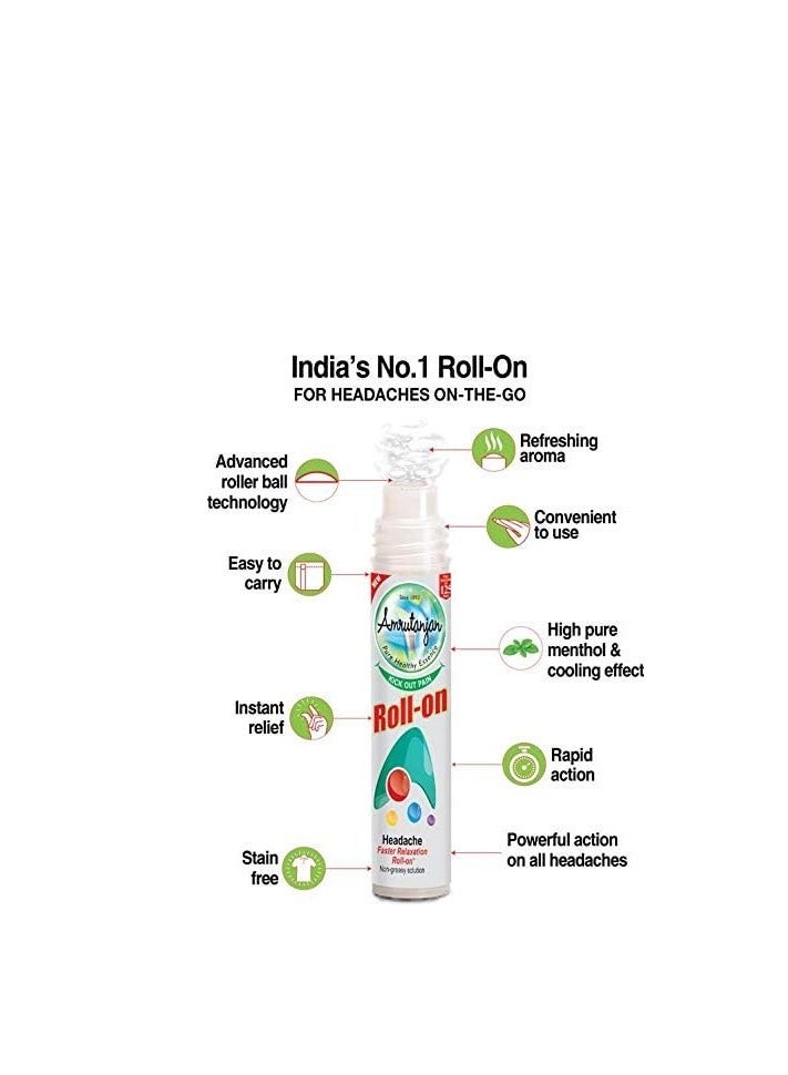 Amrutanjan Roll-on - 10 ml - Image 3