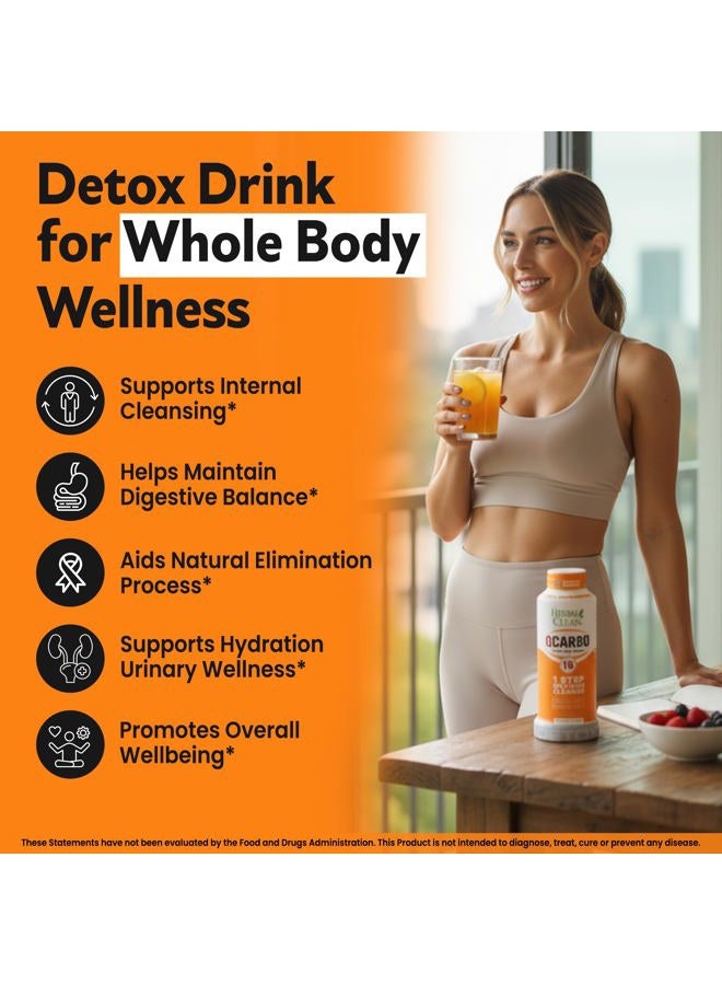 Herbal Clean B.N.G. Qcarbo Liquid Orange 16 Fz - Image 5