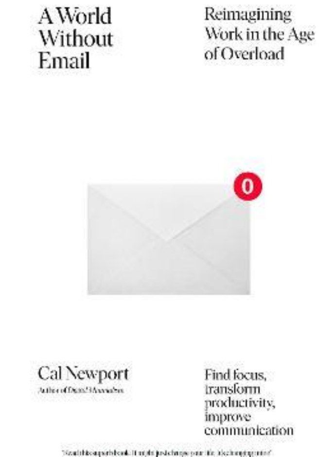 A World Without Email [Paperback] Newport Cal 