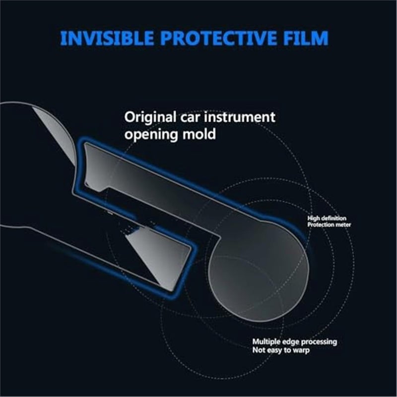 DEMULAX Motorcycle Dashboard Screen Protector - Image 3