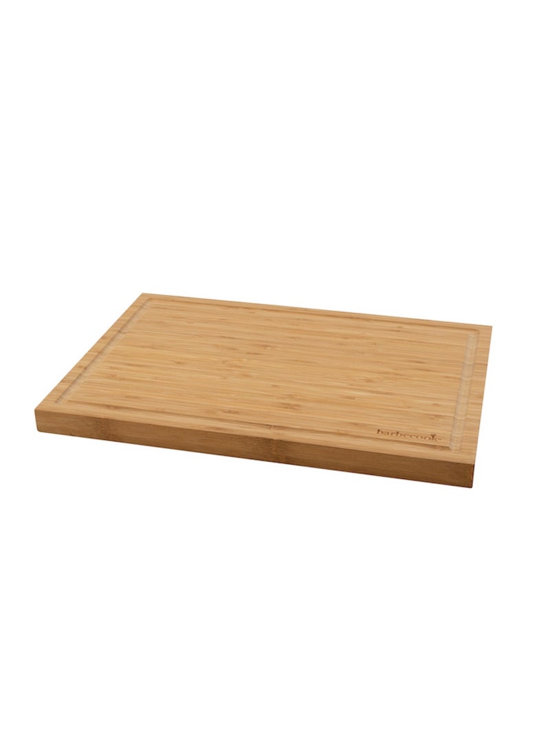 Barbecook bamboo cutting board with groove
