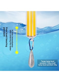 Generic Underwater Lure Fish Lamp Poly Waterproof Sea Fishing Yellow Light Green Light White Light Hairtail Fishing Lamp Night Boat Fishing Raft Fishing Lamp-Color:Underwater Fish Luring Light Small White Light - Three Uses Per Lamp - Non-adjustable Brightness Model  - Image 5