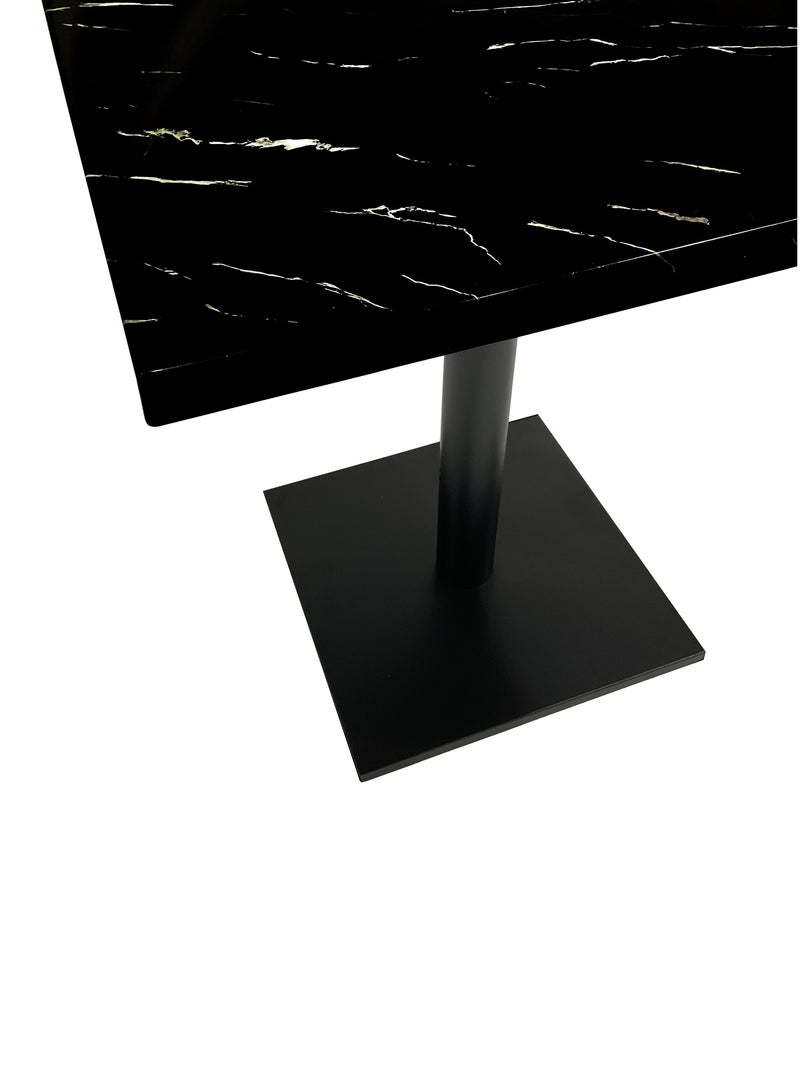 ميبل لديكور المنزل Maple Home Modern Dining & Coffee Table Marble Top Dining Metal Base Kitchen Bar Patio Living Dining Furniture 70*120cm  - Image 3
