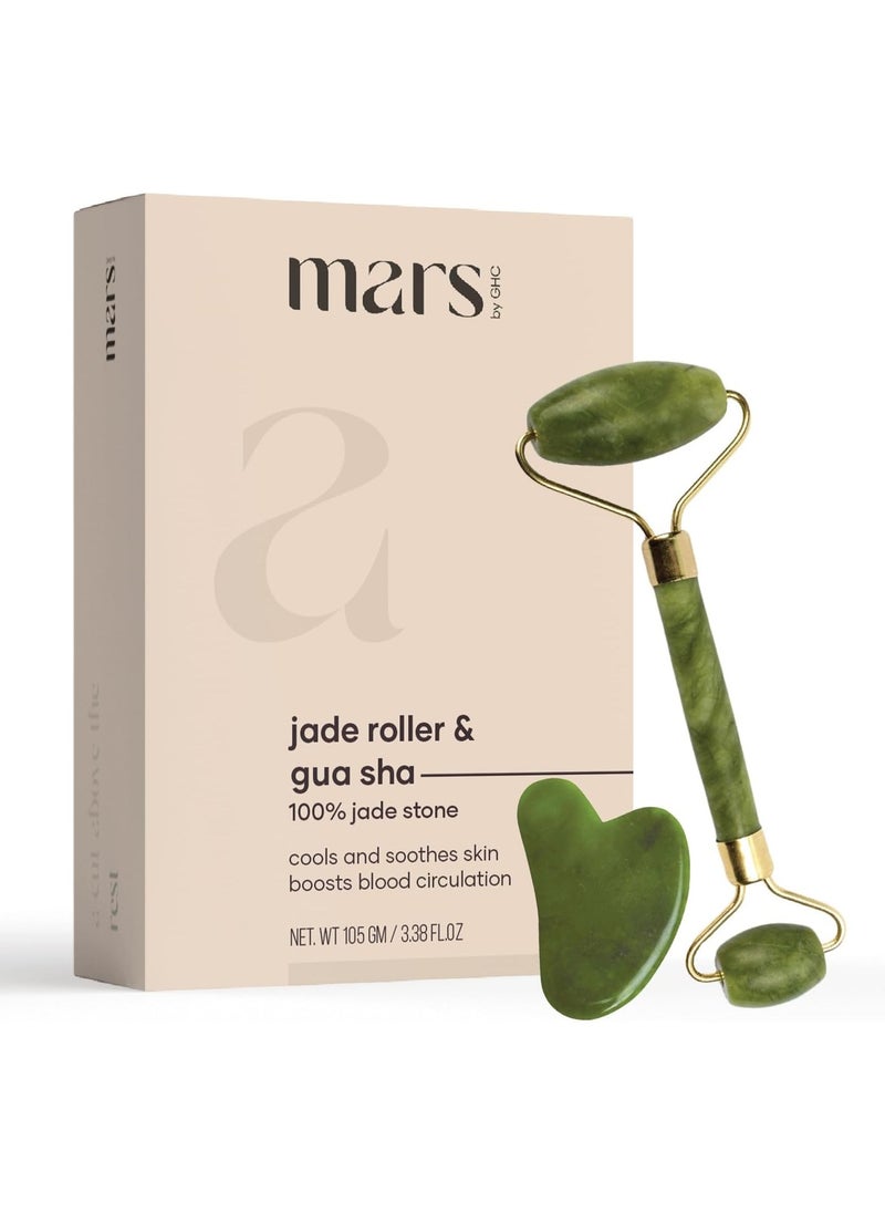 mars by GHC Mars by GHC Jade Roller & Gua Sha  - Image 1