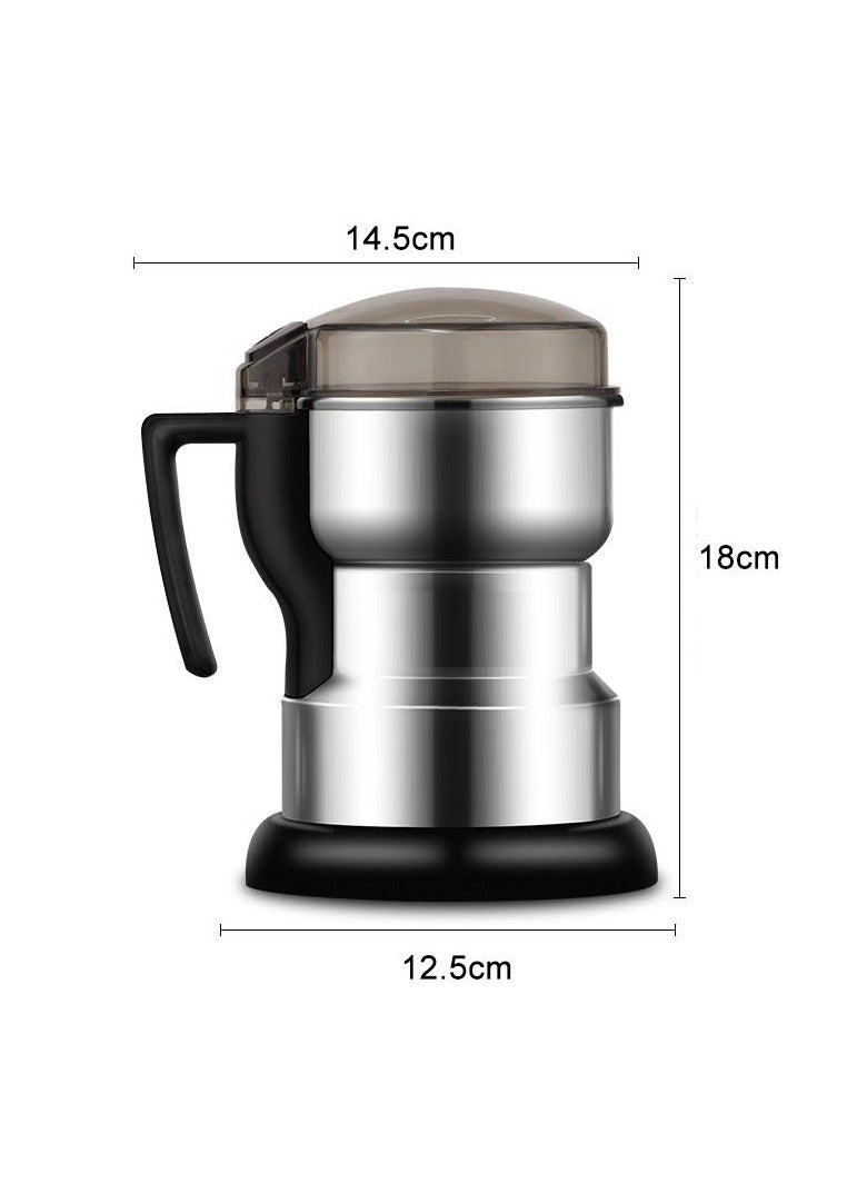 400W Electric Grinder Mill for Grains, Spices, Coffee Beans, and Dry Food - High-Powered Flour Powder Crusher for Home and Medicine Use - 220V  - Image 2
