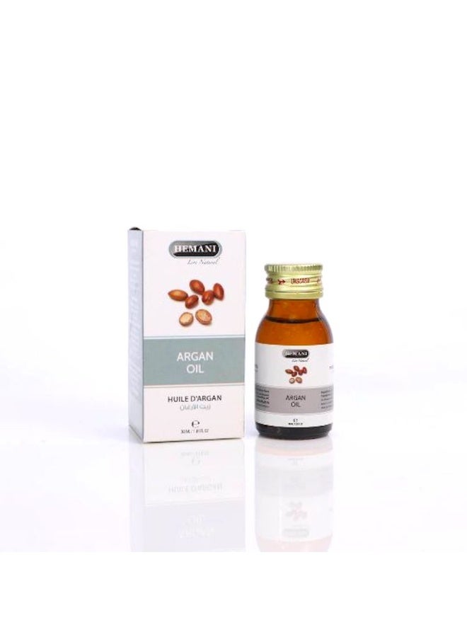 Hemani 100% Pure Argan Oil 30ml | Natural Hair & Skin Care Oil | Moisturizes, Nourishes & Protects - Image 2