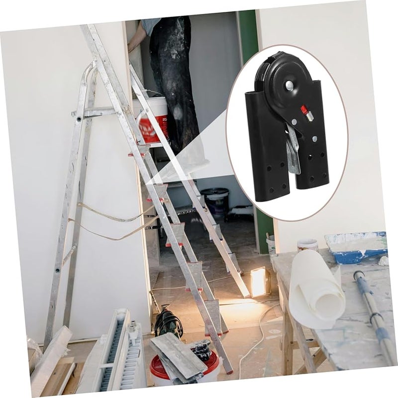 Folding Step Ladder Hinge Replacement Kit with Screws and Tie Rods for Easy Assembly - Image 3