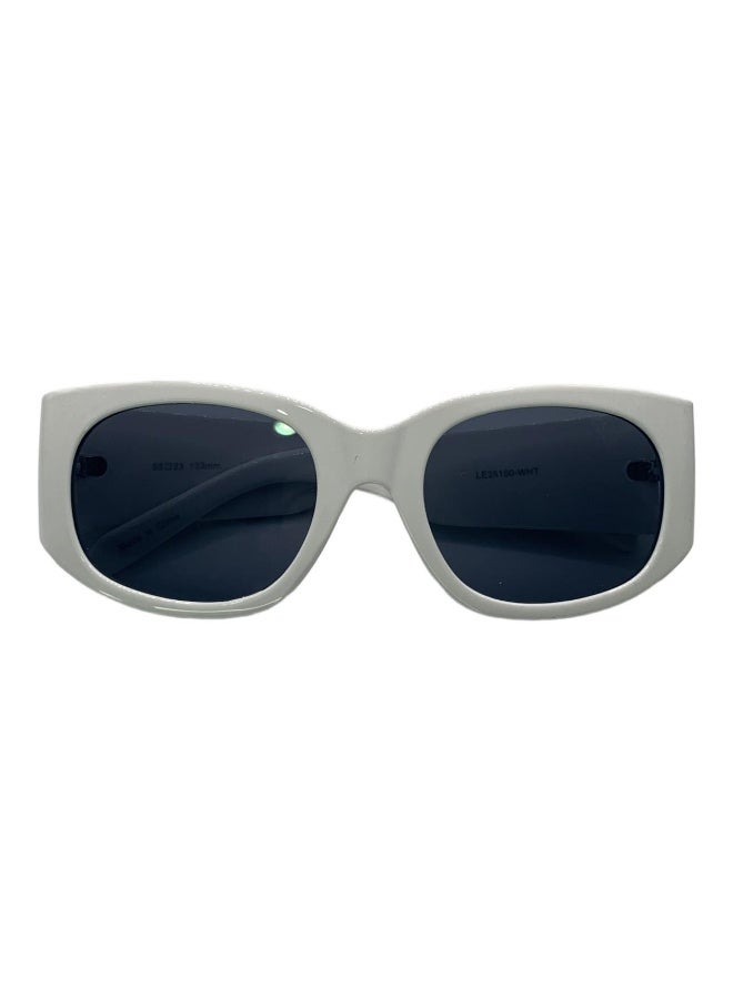 INFLUENCE GERMANY -Tropical Vibe green Frame Sunglasses with Geometric Leaf Print Temples - Image 5
