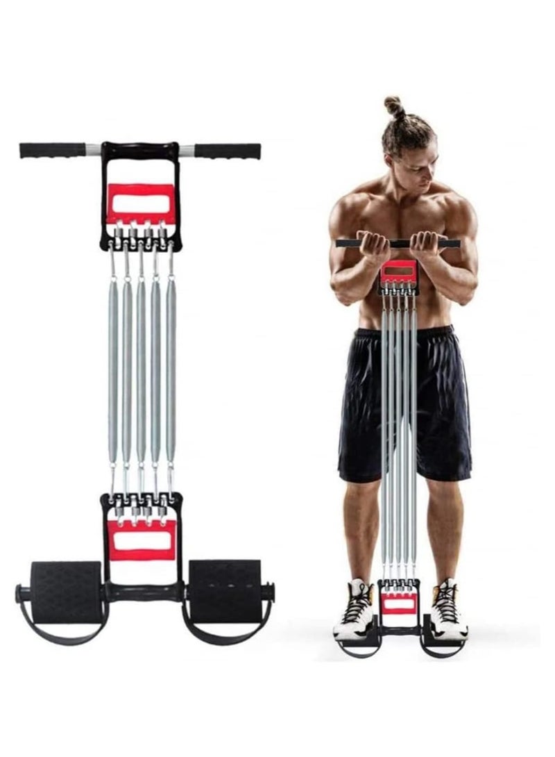 Generic Chest Expander Pull Stretcher Three Purpose Spring Chest Expander Ideal Home Fitness Equipment For Strengthening Chest Arms And Shoulders  - Image 1