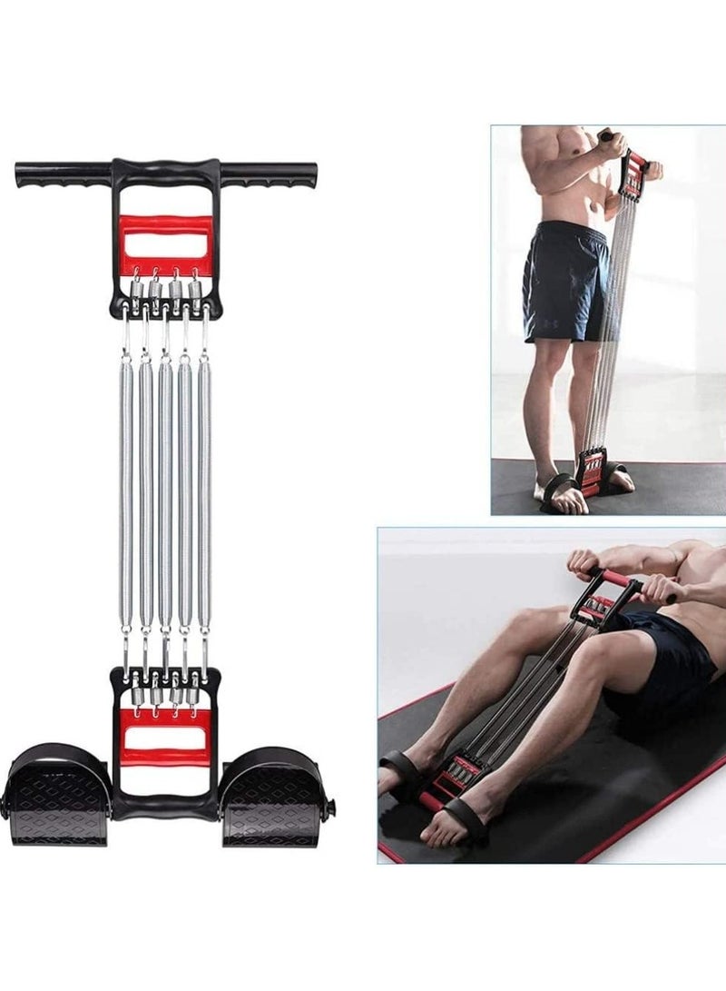 Generic Chest Expander Pull Stretcher Three Purpose Spring Chest Expander Ideal Home Fitness Equipment For Strengthening Chest Arms And Shoulders  - Image 2