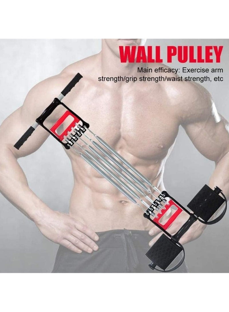 Generic Chest Expander Pull Stretcher Three Purpose Spring Chest Expander Ideal Home Fitness Equipment For Strengthening Chest Arms And Shoulders  - Image 4