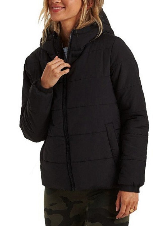 general Winter Puffer Zipped Jacket With Removable Hood - Image 2