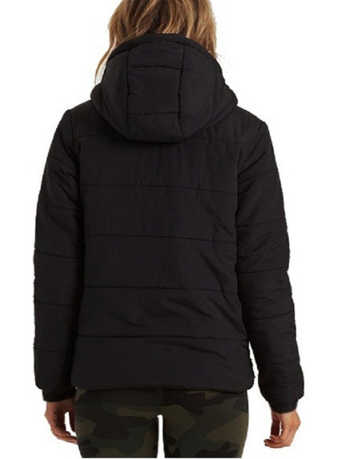 general Winter Puffer Zipped Jacket With Removable Hood - Image 3