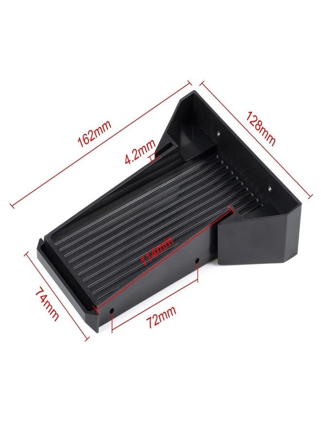 ZMHOBBY Molded Cheater Bed Scale Comp Bed for 1/10 Power Wagon Cab Body GS-V4 GS-FS TGH-V3 Chassis (Black) - Image 2