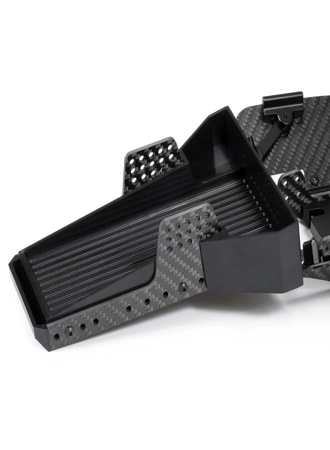 ZMHOBBY Molded Cheater Bed Scale Comp Bed for 1/10 Power Wagon Cab Body GS-V4 GS-FS TGH-V3 Chassis (Black) - Image 3
