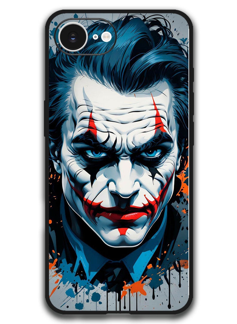 ثيودور حافظة متوافقة مع هاتف ابل ايفون 16e 6.1 بوصة غطاء حماية مضاد للصدمات - جوكر - Image 1