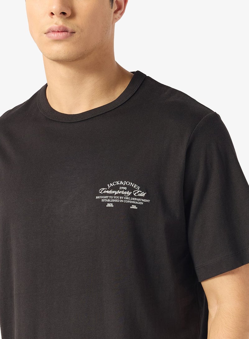 JACK & JONES Logo Crew Neck T-Shirt - Image 3