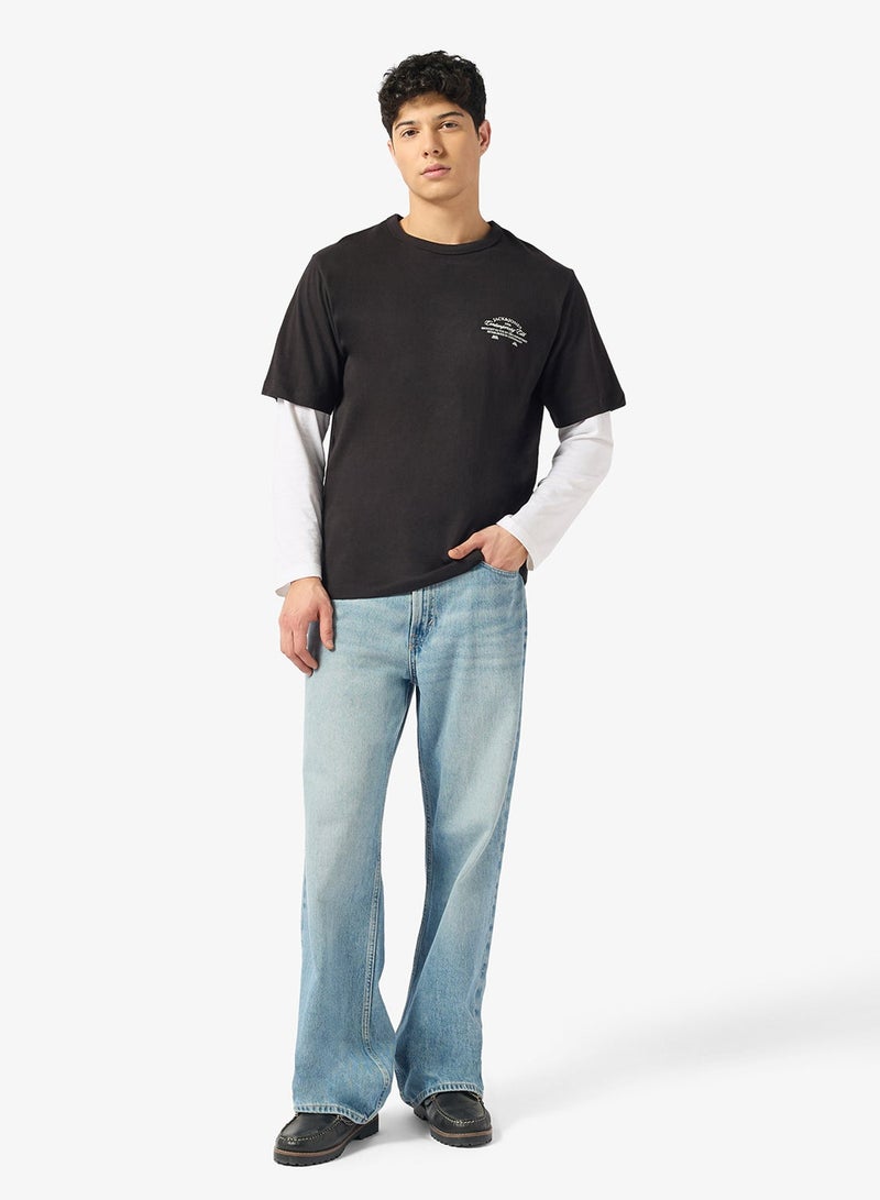 JACK & JONES Logo Crew Neck T-Shirt - Image 4