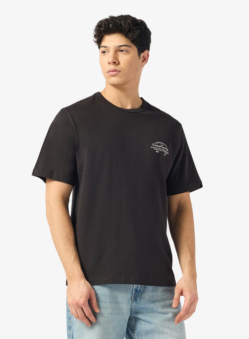 JACK & JONES Logo Crew Neck T-Shirt - Image 1