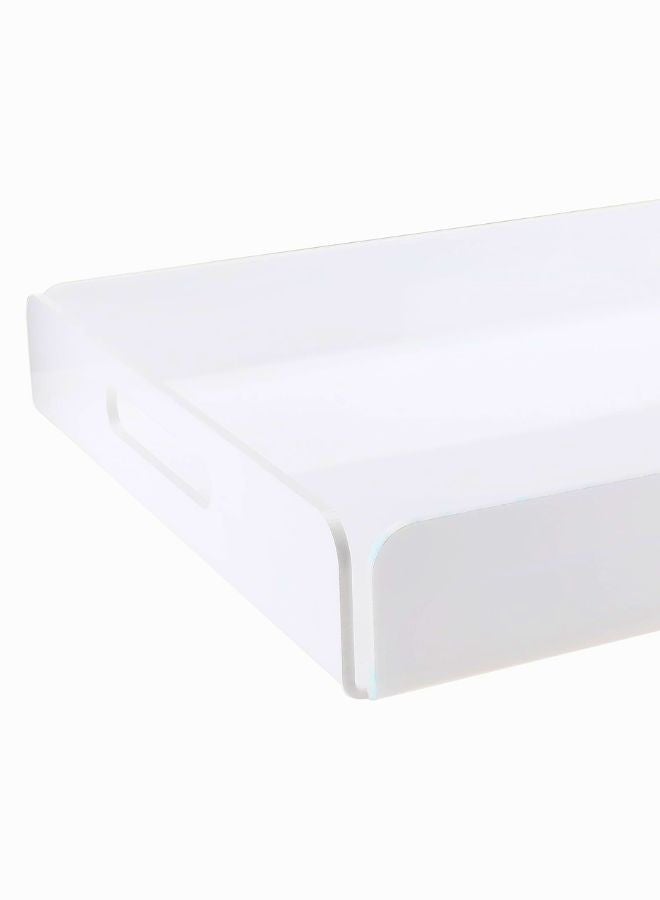 Garkoo – Premium Acrylic Serving Tray – 40×30 cm – Durable Seamless Design with Handles – Side Opening – Ideal for Hotels, Restaurants & Room Service - Image 2