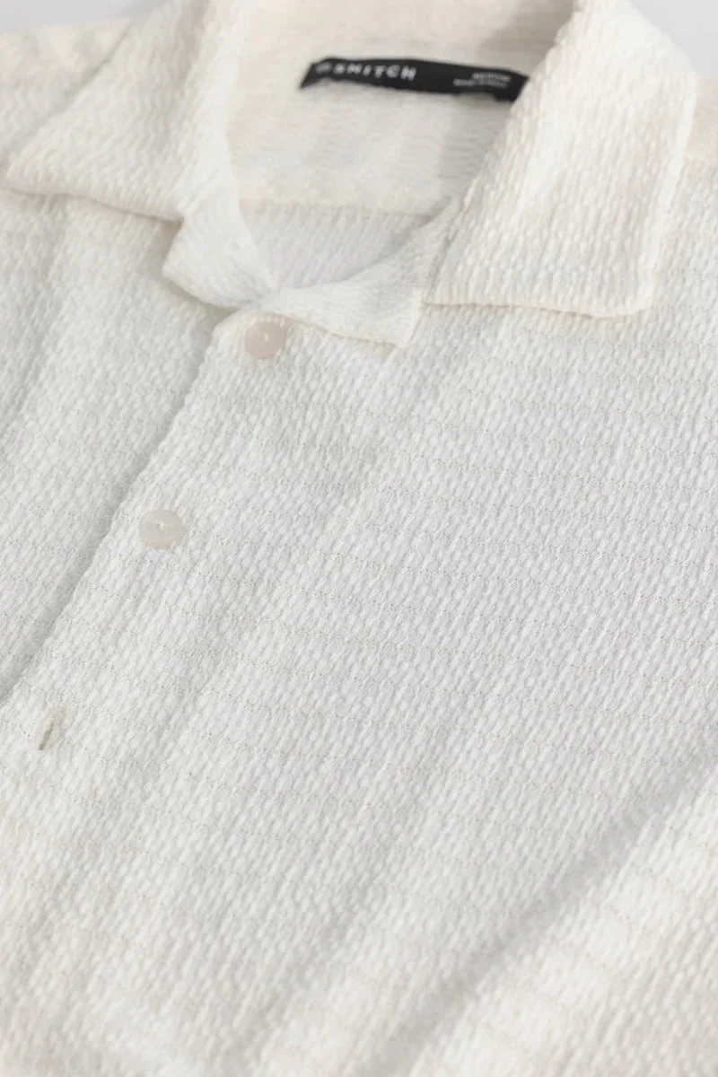 SNITCH قميص كوبي أبيض بتصميم ذاتي