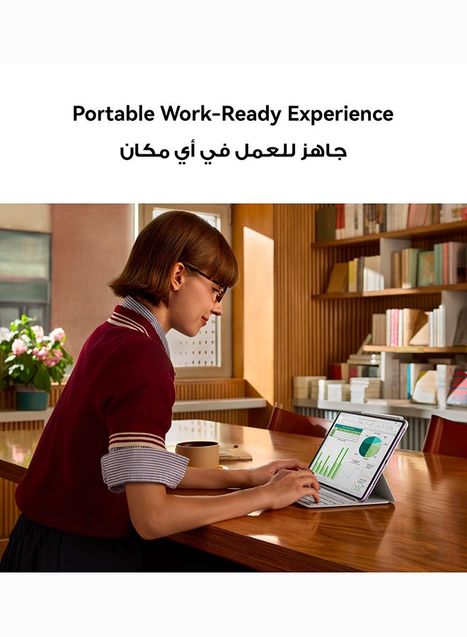 هواوي تابلت ميت باد 11.5 إصدار PaperMatte 2025 واي فاي 8 جيجابايت رام + 256 جيجابايت رمادي نسخة الشرق الأوسط - Image 4